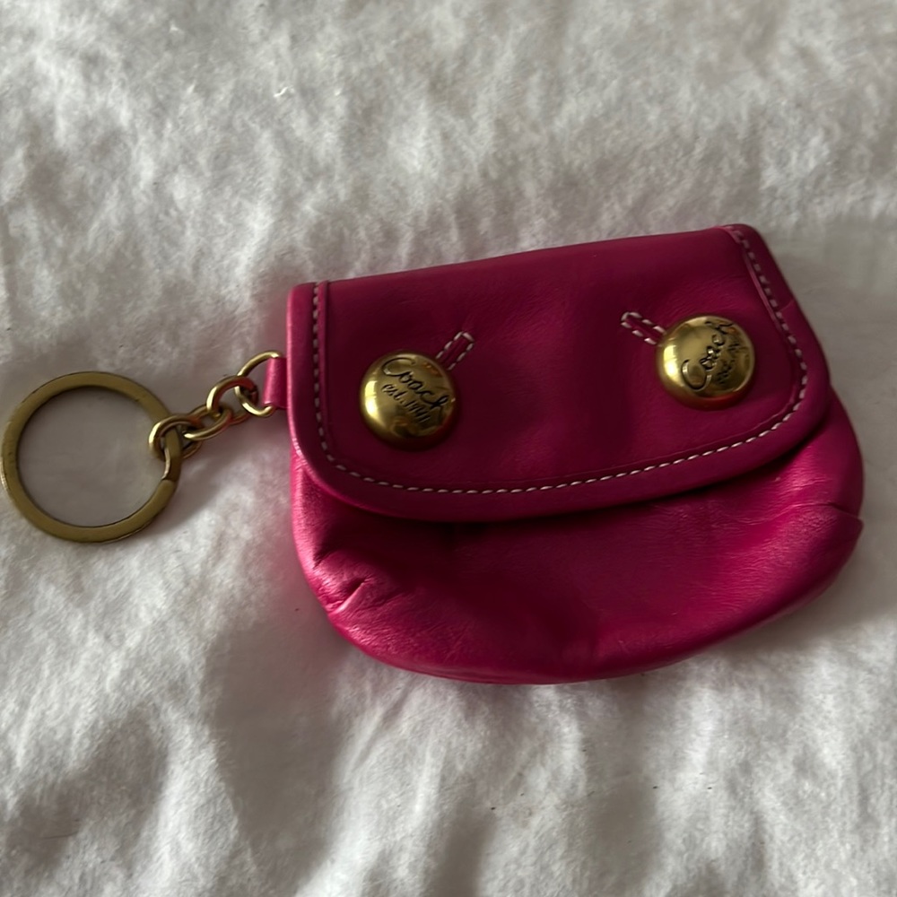 Coach change purse
